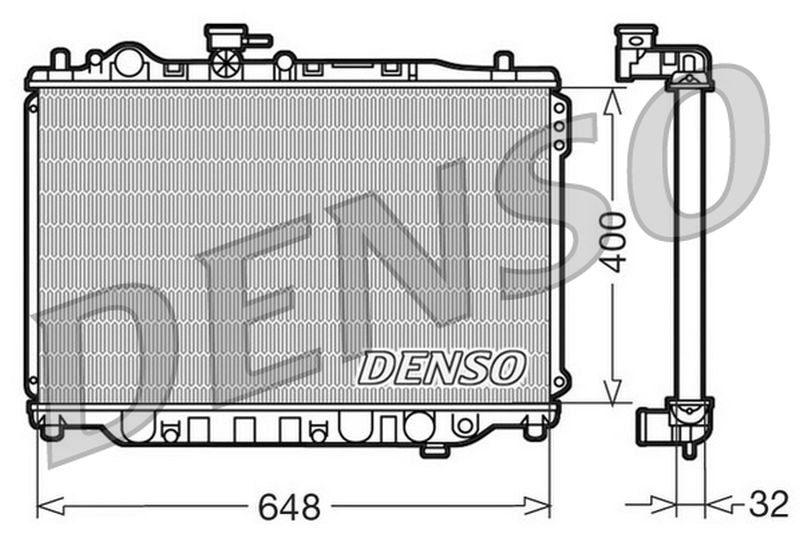 Denso Radiator DRM44007