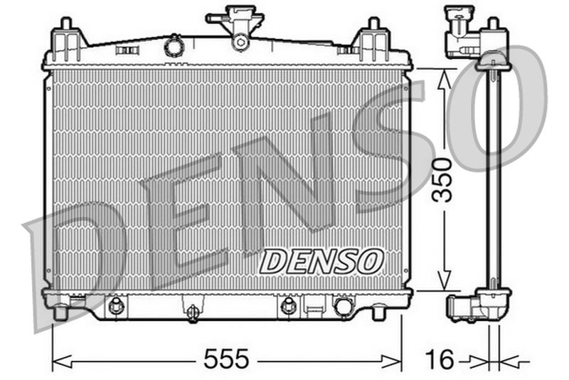 Denso Radiator DRM44018