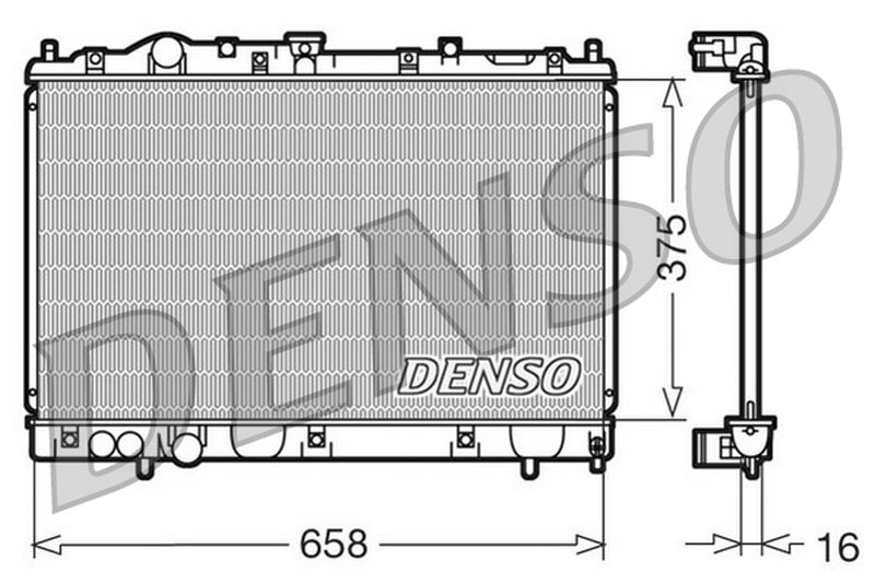 Denso Radiator DRM45004