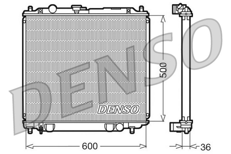 Denso Radiator DRM45014