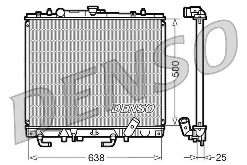 Denso Radiator DRM45016