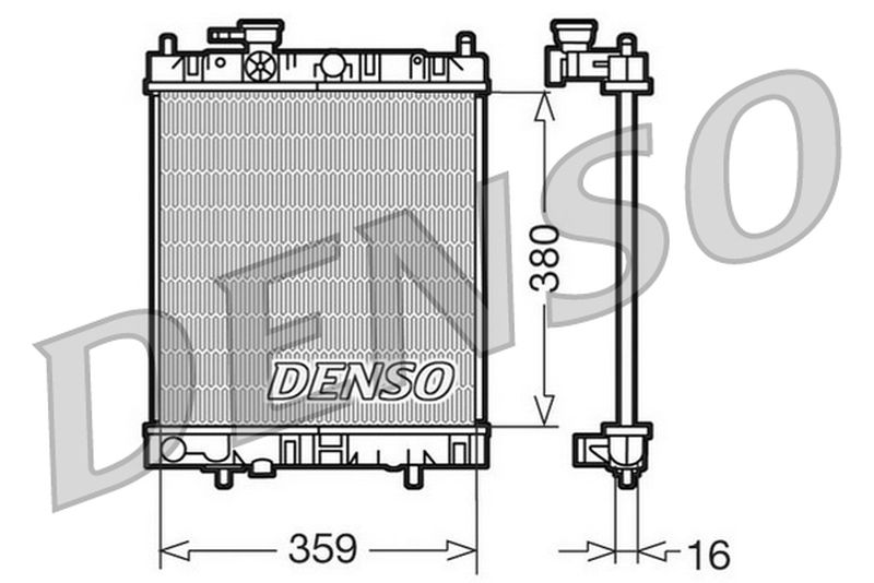 Denso Radiator DRM46001