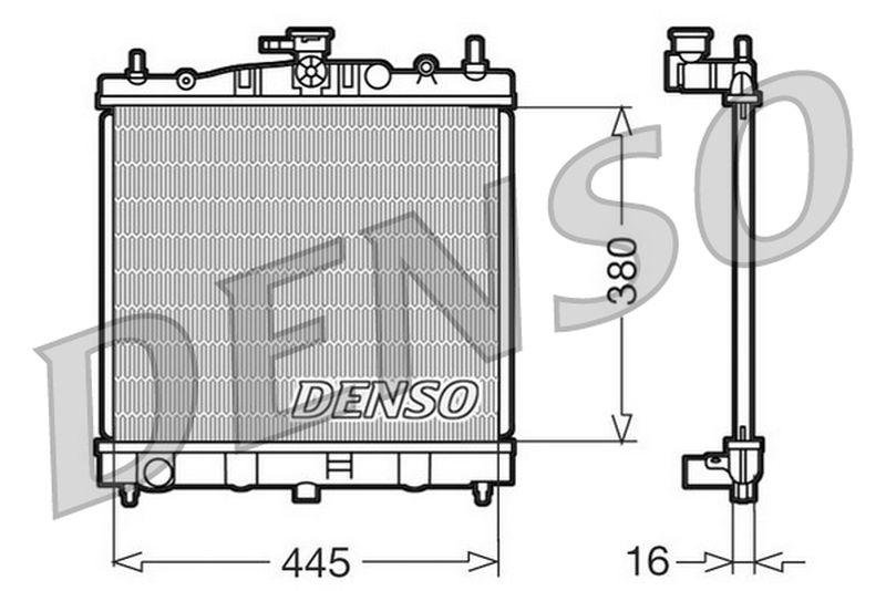 Denso Radiator DRM46002