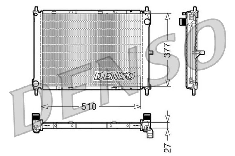Denso Radiator DRM46003