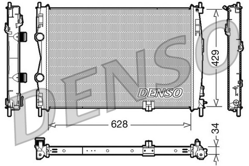 Denso Radiator DRM46017