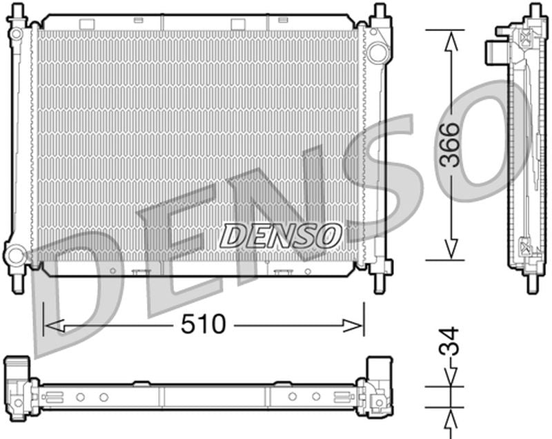 Denso Radiator DRM46037
