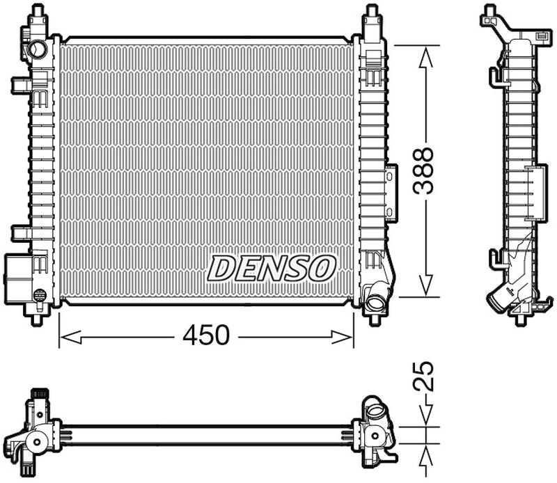 Denso Radiator DRM46061