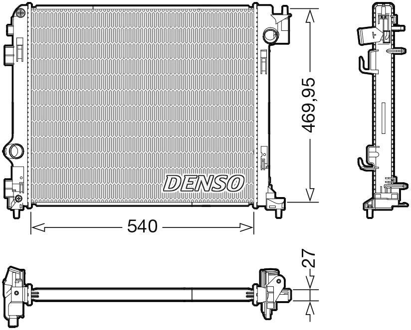 Denso Radiator DRM46065
