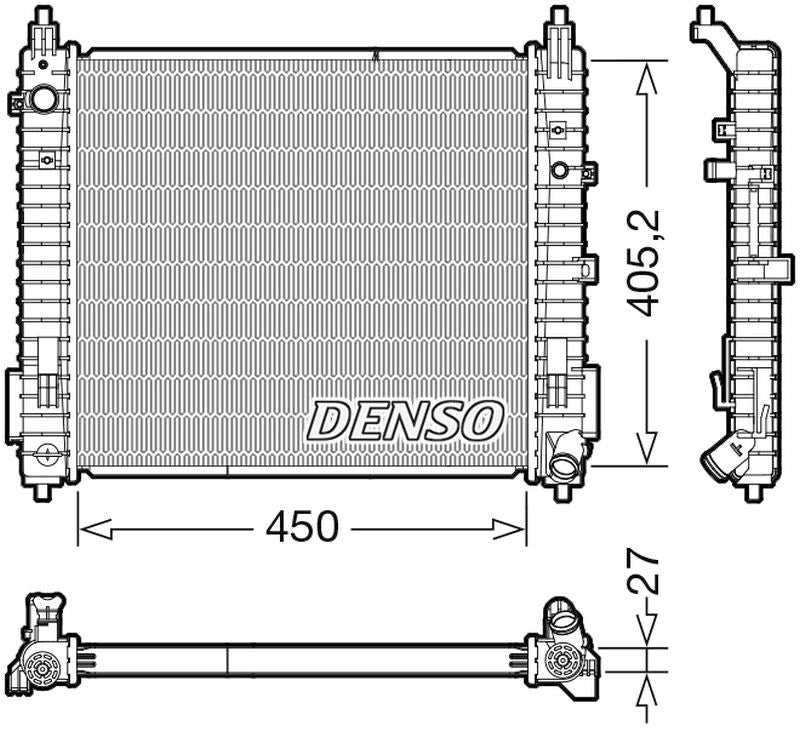 Denso Radiator DRM46071
