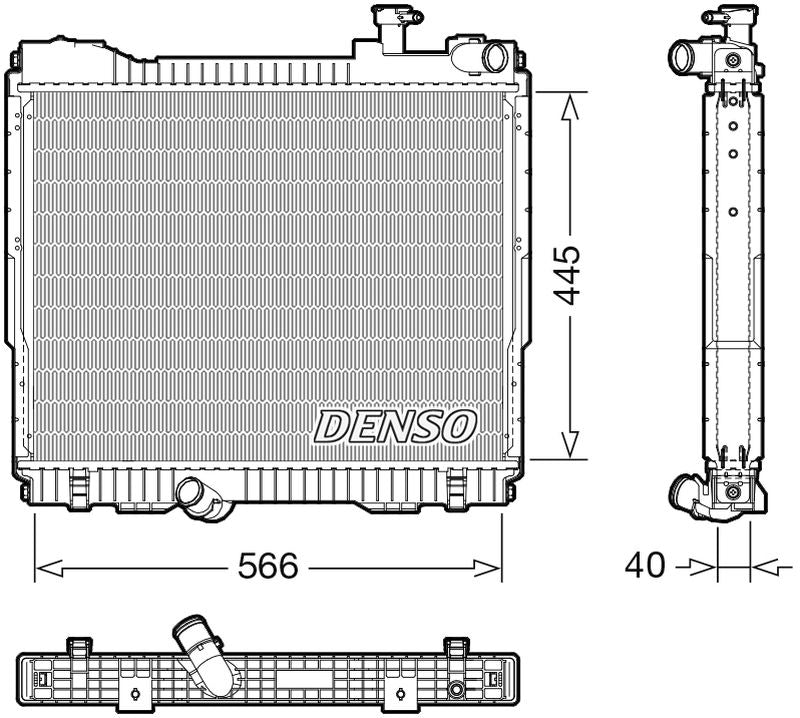 Denso Radiator DRM46074