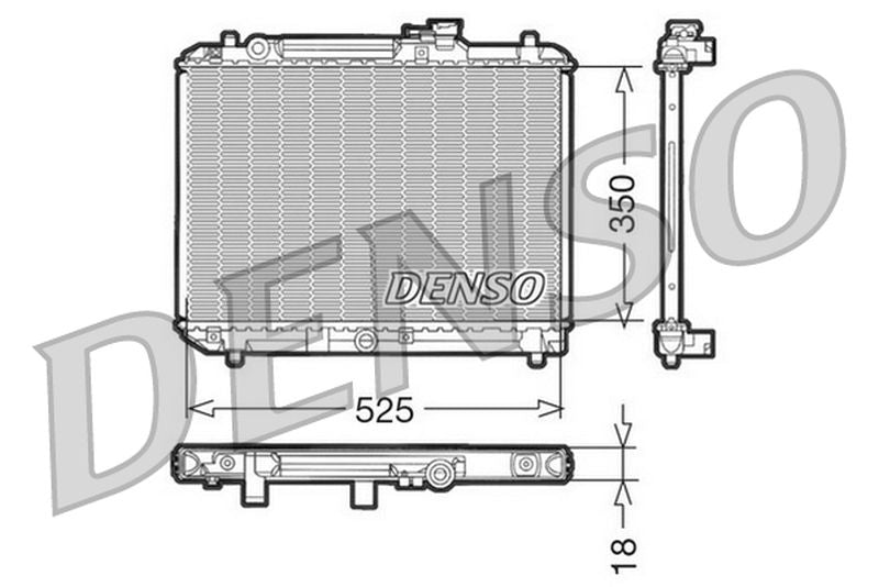 Denso Radiator DRM47001