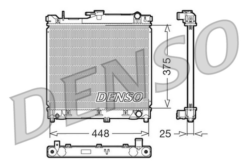 Denso Radiator DRM47014