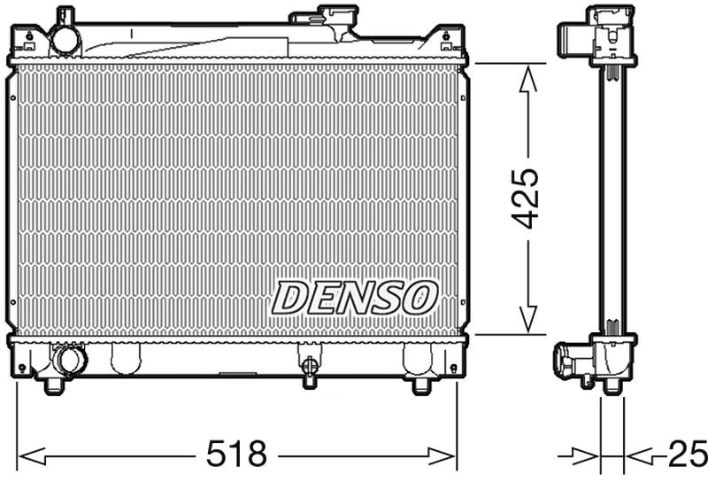 Denso Radiator DRM47030