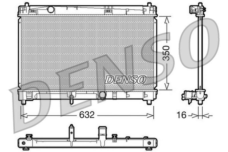 Denso Radiator DRM50009