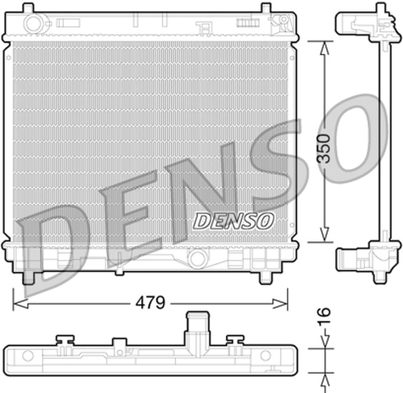 Denso Radiator DRM50059