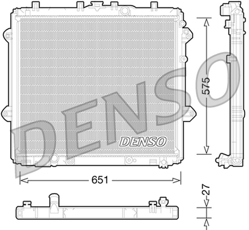Denso Radiator DRM50060