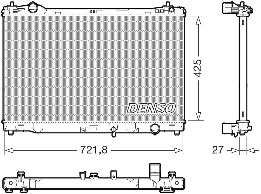 Denso Radiator DRM50153