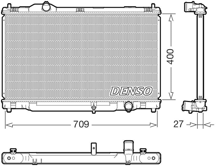 Denso Radiator DRM51018
