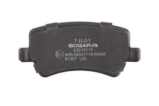 BOGAP Premium Brake Pad Set for disc brake E8210115