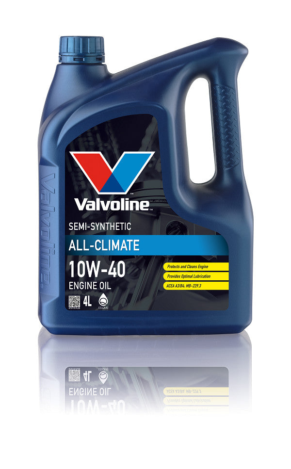 Valvoline All Climate 10W40 4 Litre (872775)