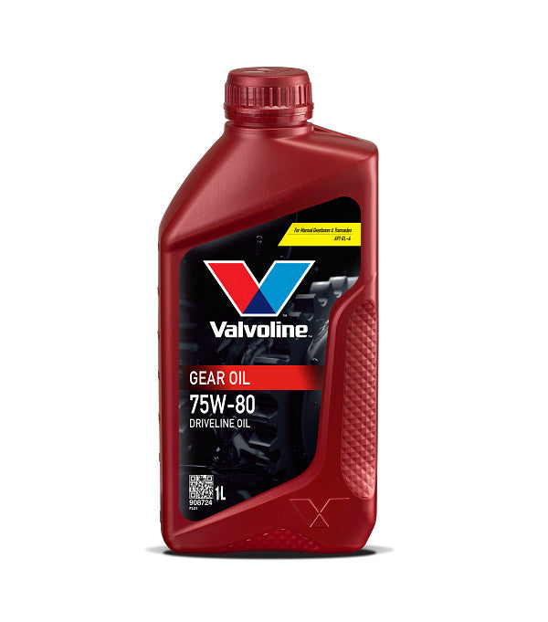 Valvoline DriveLine Gear Oil 75W80 1 Litre (908724)