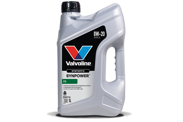 Valvoline SynPower FE 0W20 - 5 Litre (908770)