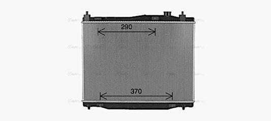 AVA Coolant Radiator HD2321