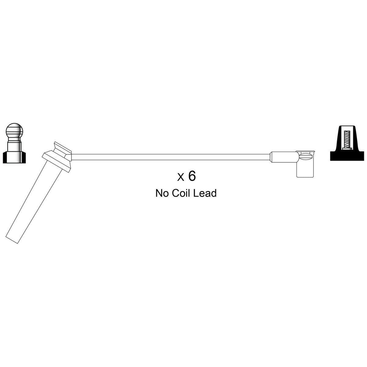 WAI Ignition cable kit ISL786
