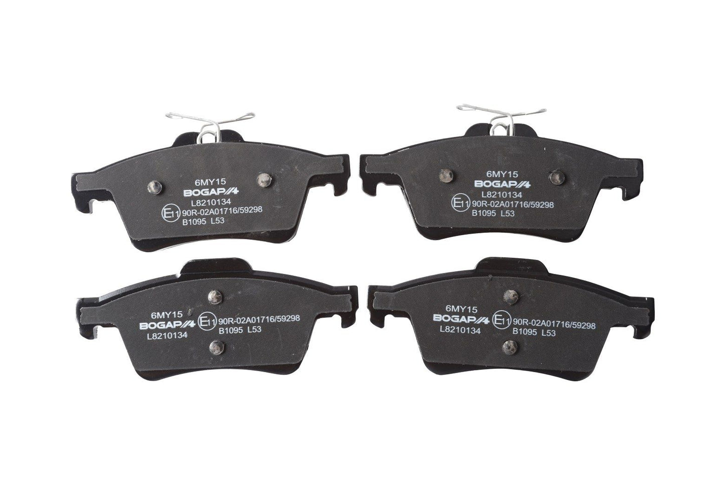 BOGAP Premium Brake Pad Set for disc brake L8210134