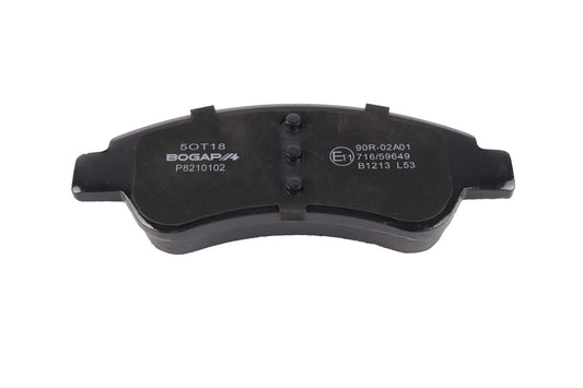 BOGAP Premium Brake Pad Set for disc brake P8210102