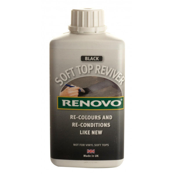 Renovo Soft Top Reviver - Black - 500ml - RHRBLA5001115