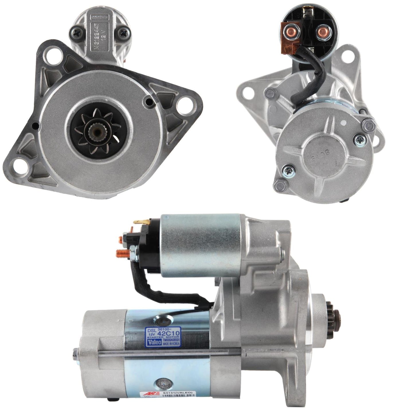 Valeo Korea New Starter Motor for Hyundai 2.0 kw TM000A08501