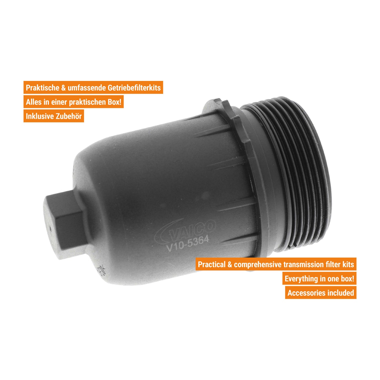 VAICO Housing lid, hydraulic filter (automatic V10-5364