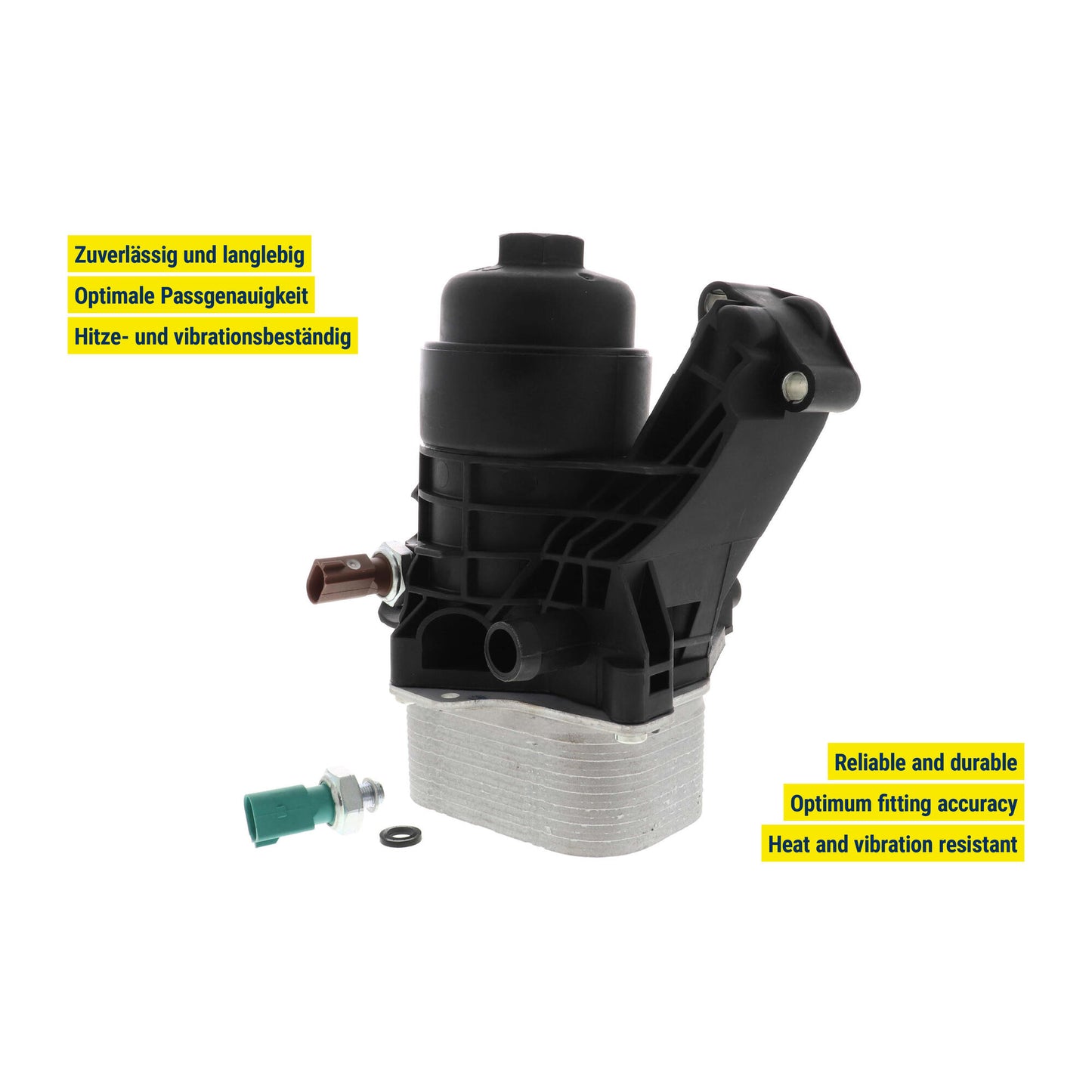 VEMO Oil filter module V15-60-6064