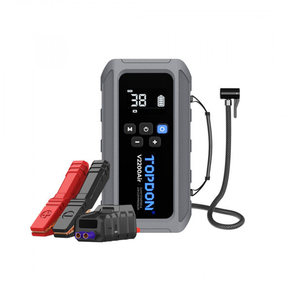 TOPDON V2200AIR 2200A Jump Starter & Tyre Inflator V2200AIR