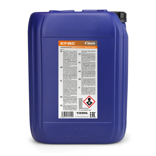VAICO Automatic Transmission Fluid DCTF MB22 20 Ltr V60-0462