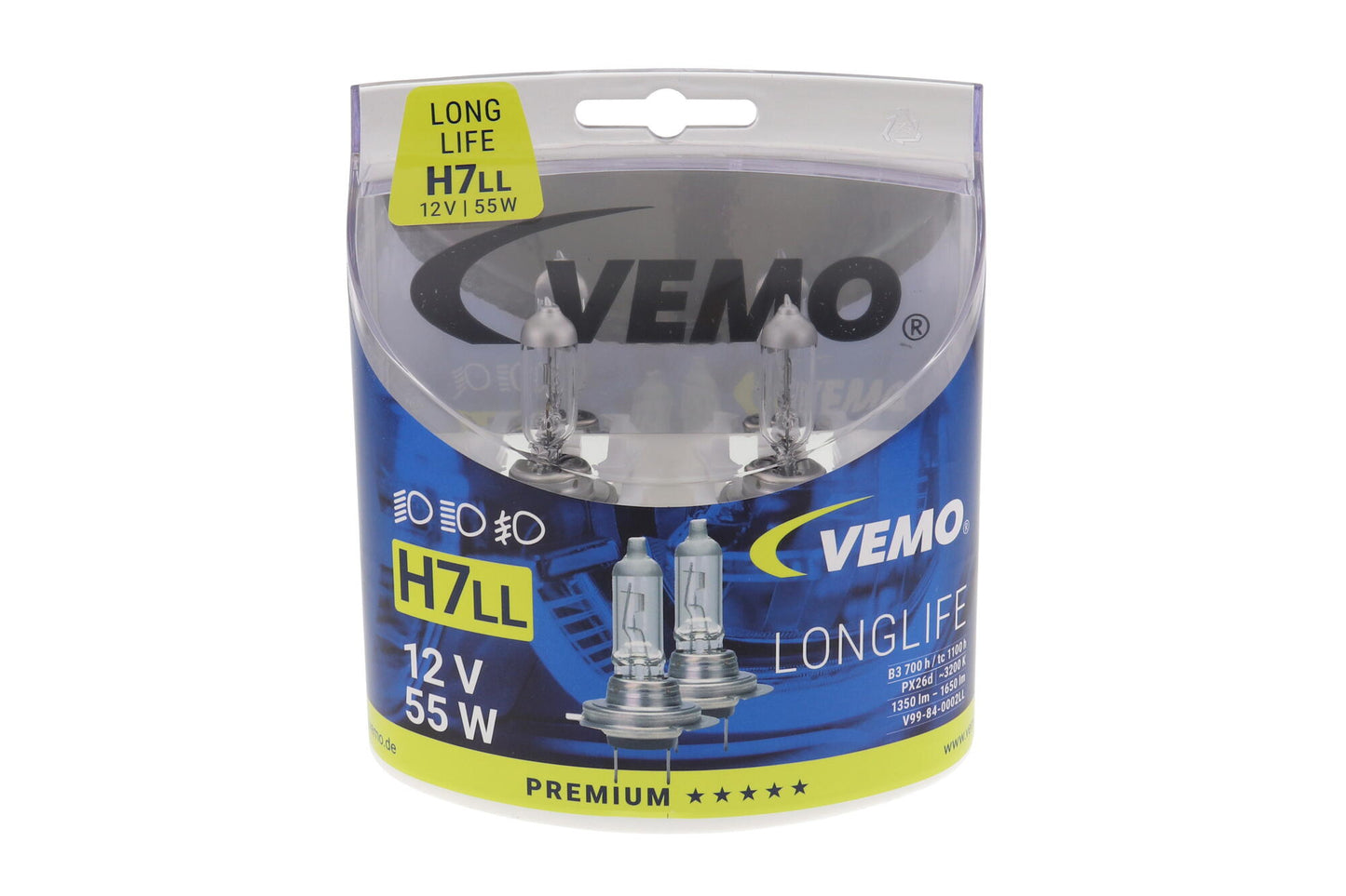 VEMO Bulb, headlight V99-84-0002LL