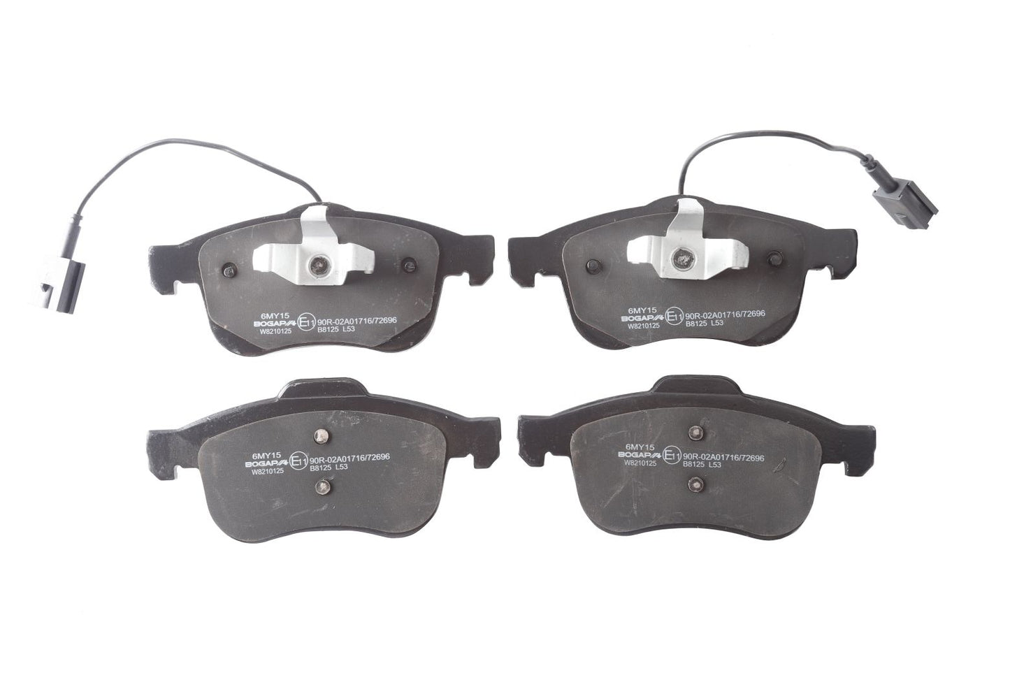 BOGAP Premium Brake Pad Set for disc brake W8210125