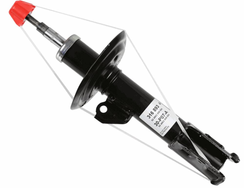 Boge Shock Absorber Front Axle Left 30-P07-A
