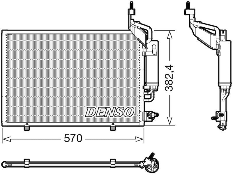 Denso Aircon Condenser DCN10050