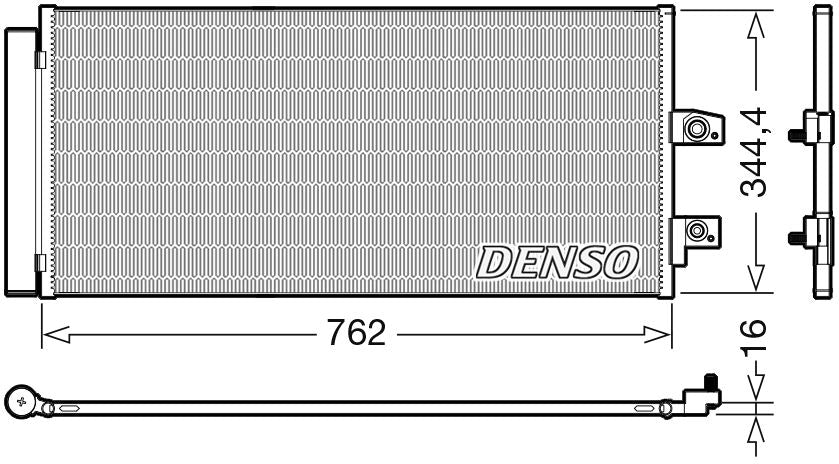 Denso Aircon Condenser DCN33016