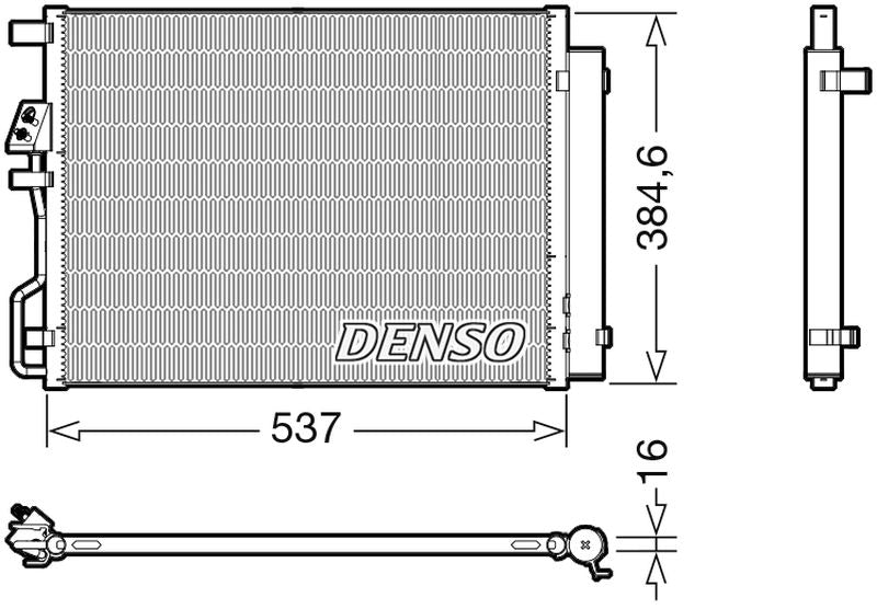 Denso Aircon Condenser DCN41021