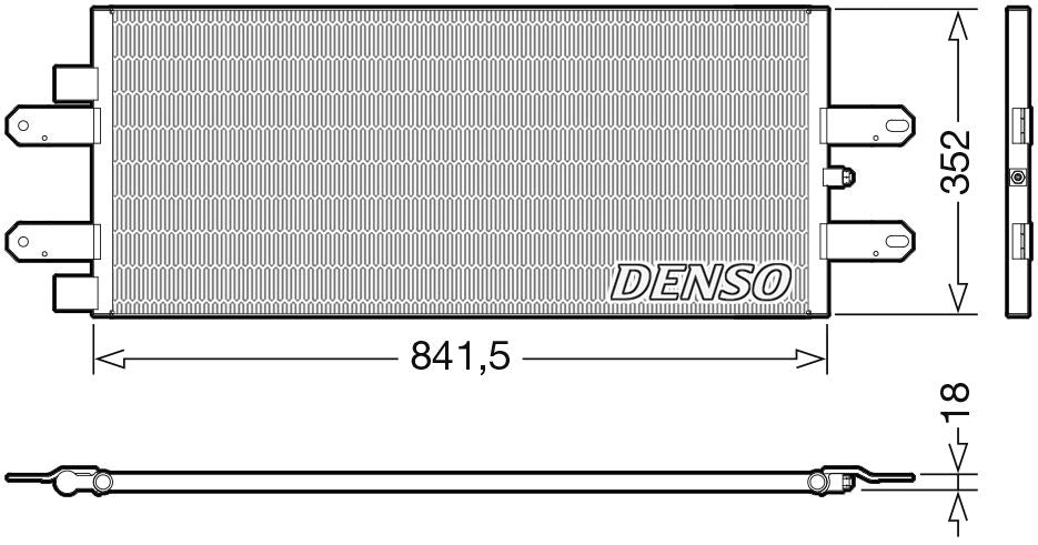 Denso Aircon Condenser DCN99053