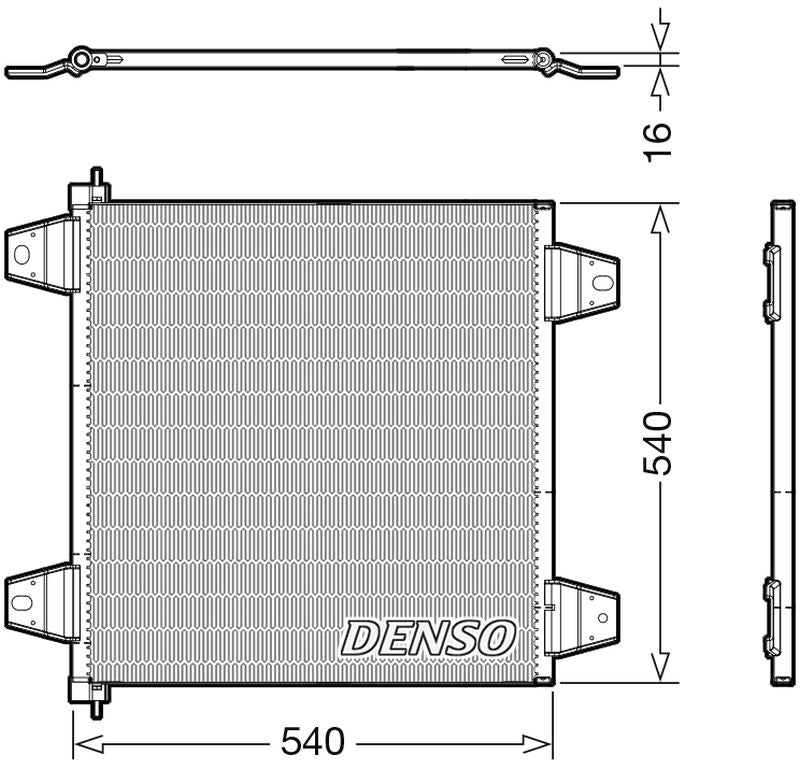 Denso Aircon Condenser DCN99065