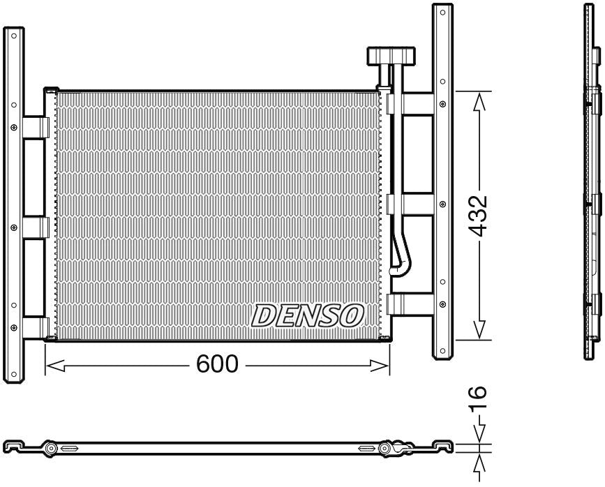 Denso Aircon Condenser DCN99067