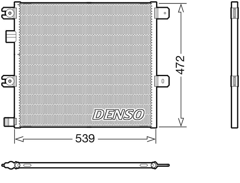 Denso Aircon Condenser DCN99077