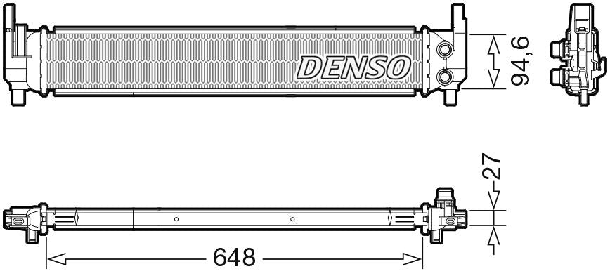 Denso Radiator DRM02042