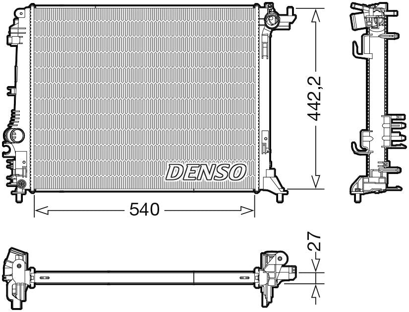 Denso Radiator DRM23114