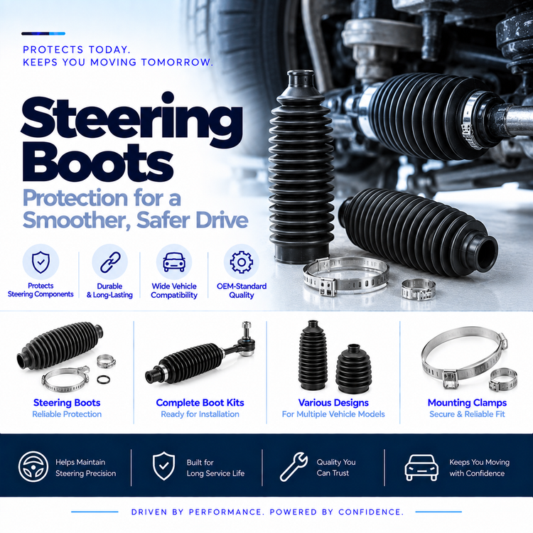 Steering Boots & Rack Bellows for Reliable Steering Protection
