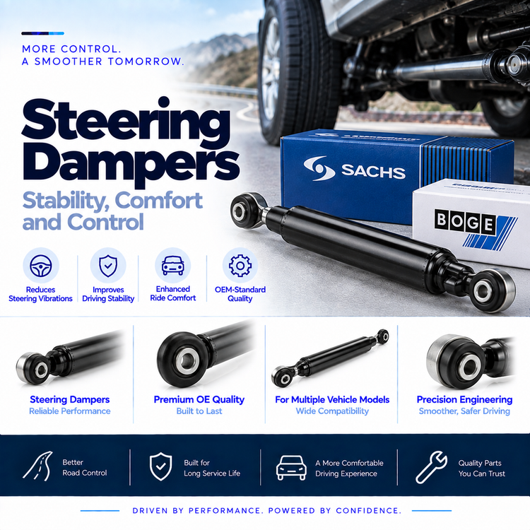 Steering Dampers for Better Stability and Steering Control